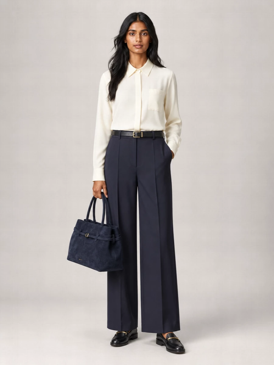 Sportmax Wool Tailored Trousers