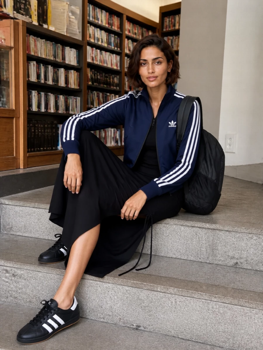 Y3 dress adidas track jacket sneakers
