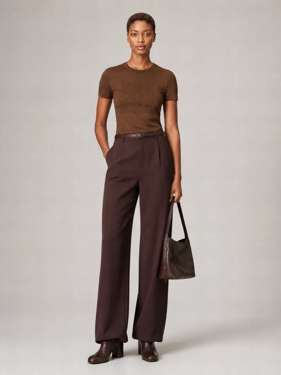 Max Mara logo-print crewneck t-shirt