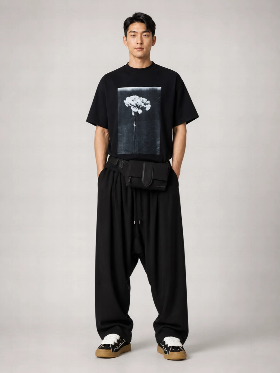 Lanvin Leather Low-Top Sneakers