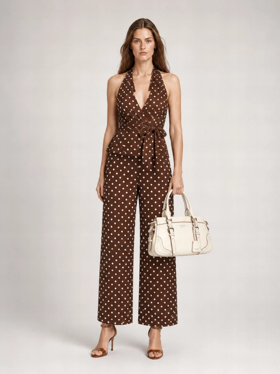 Parosh Silk Wide-Leg Trousers