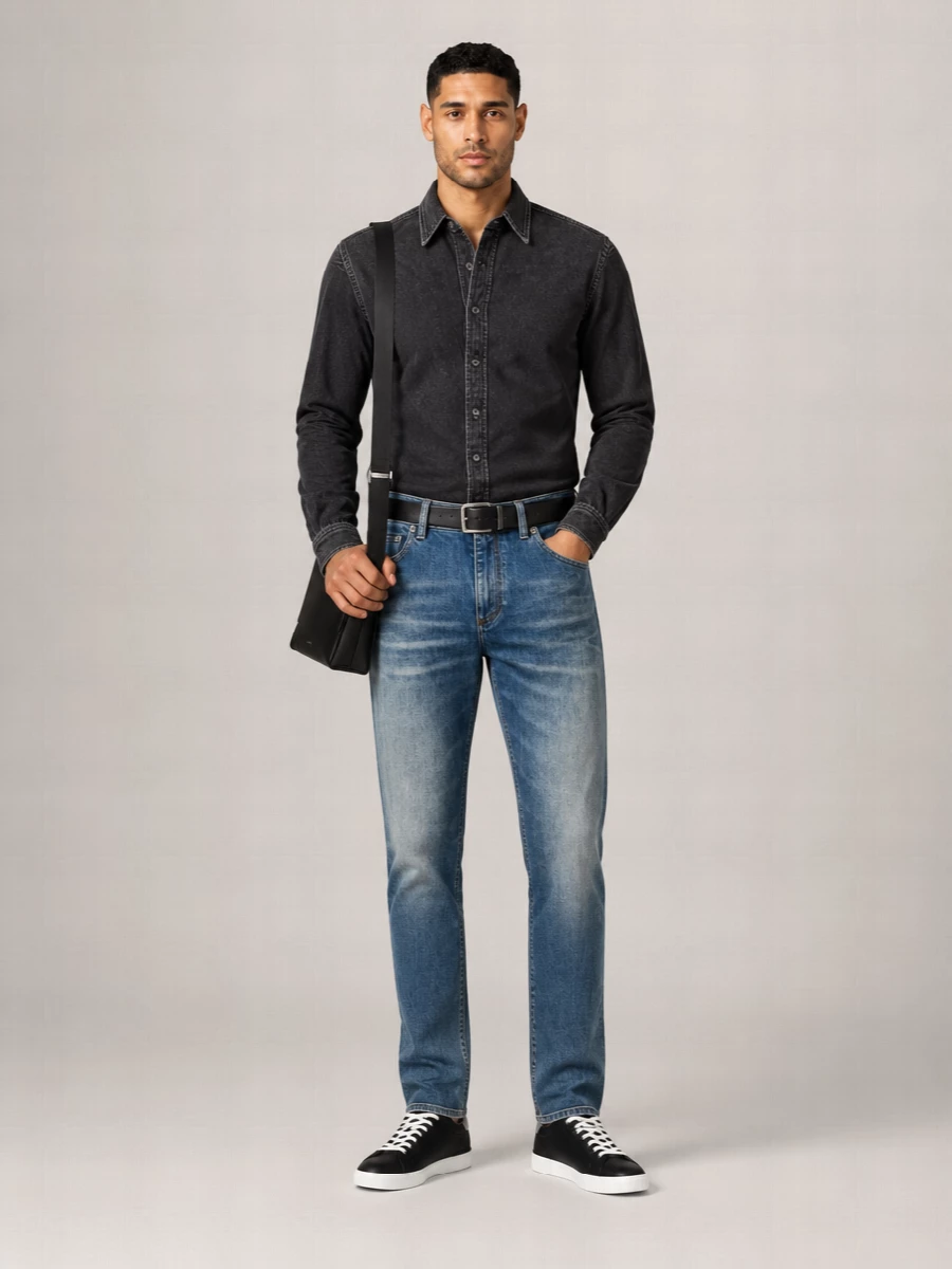 Dolce&Gabbana Denim Low-Rise Straight-Leg Jeans