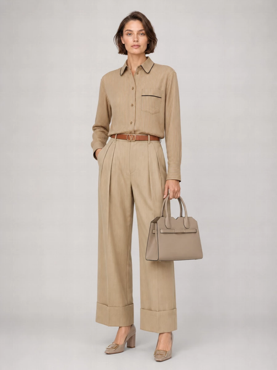 Victoria Beckham Silk Pyjama Shirt