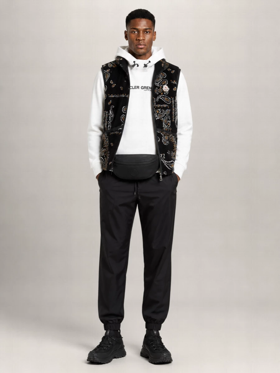 Moncler Printed Sleeveless Vest