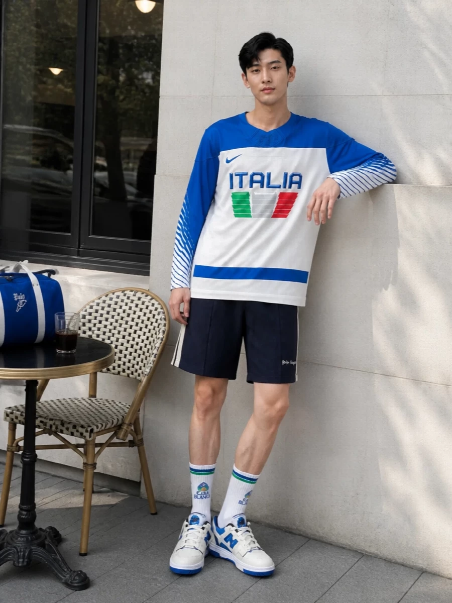 Nike italia jersey palm angels shorts new balance