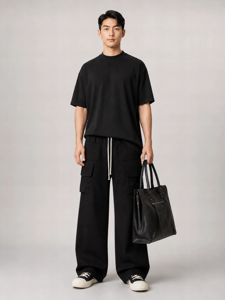 Rick Owens Drkshdw Denim Low-Top Sneakers