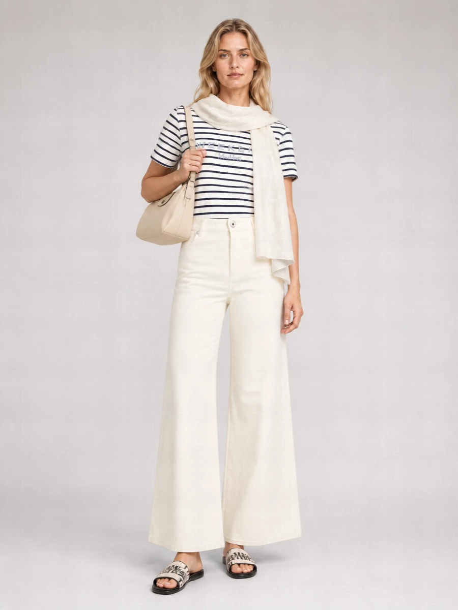 Weekend Max Mara Wide Leg Denim Pants