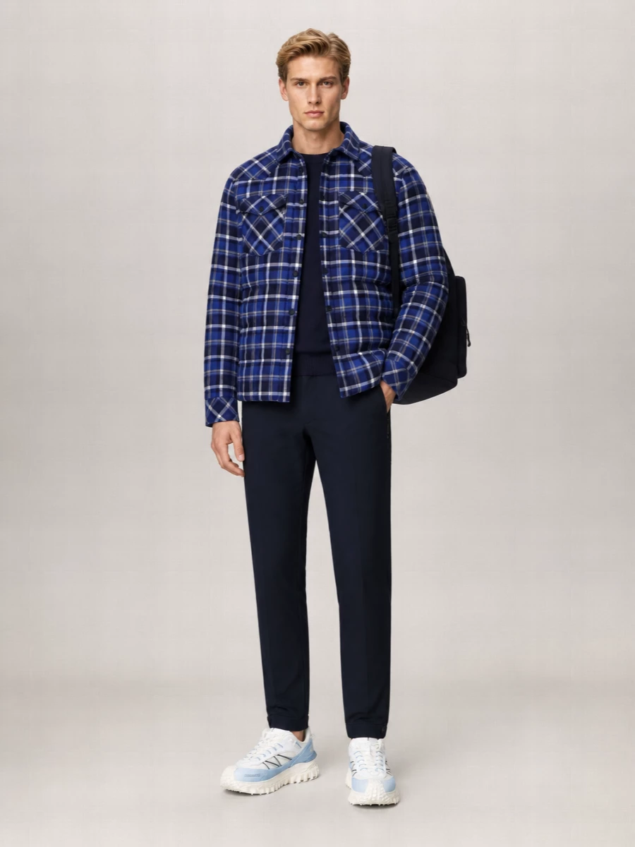 Moncler Grenoble Embroidered Shirt Jacket