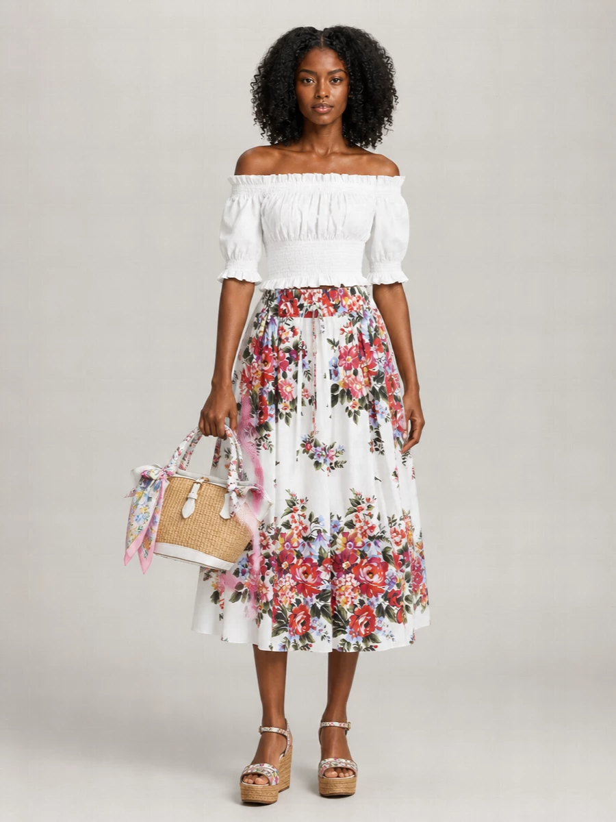 Dolce&Gabbana Embroidered Platform Sandals