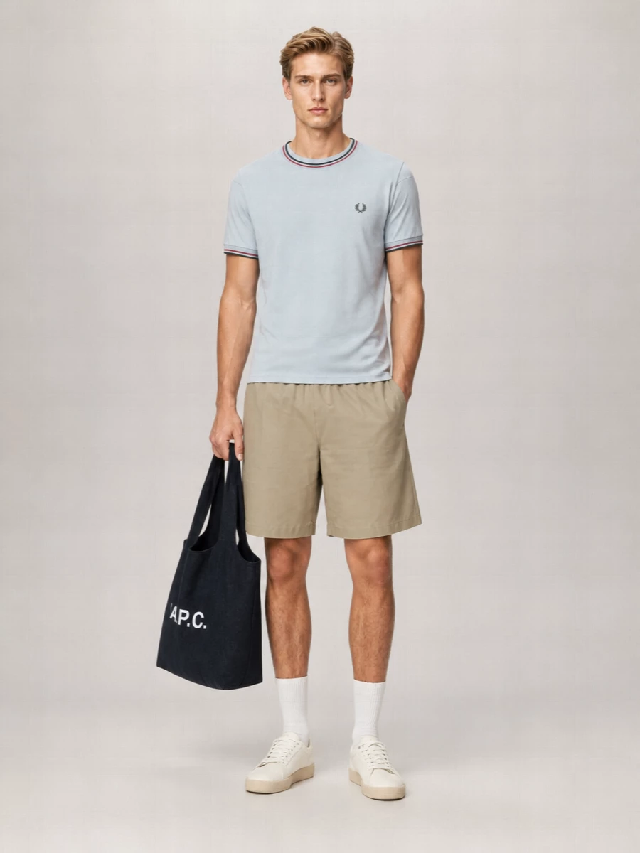 Fred Perry Cotton Logo T-Shirt