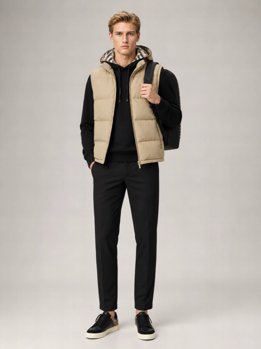 Burberry padded coat