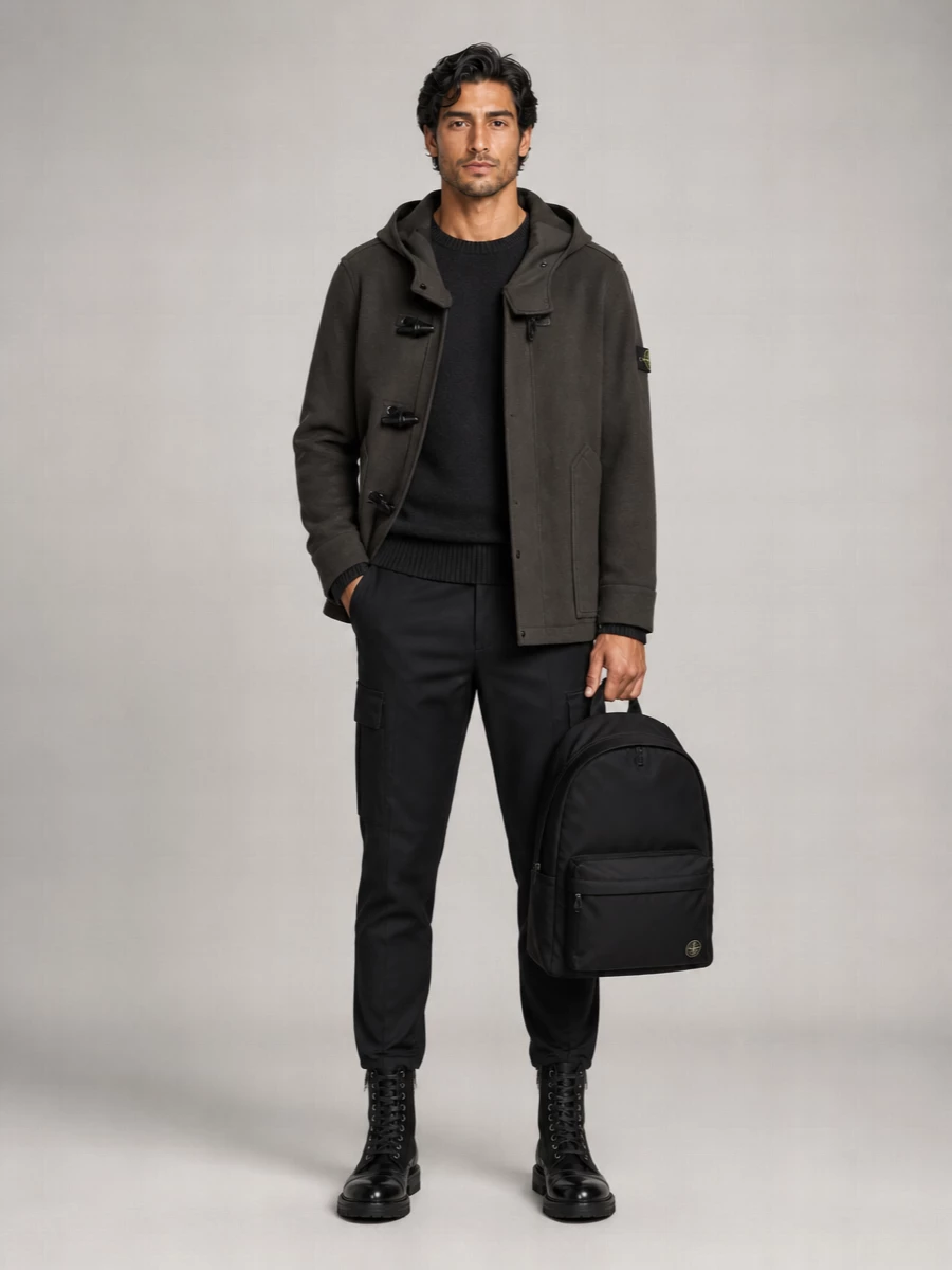 Stone Island Alpaca Wool Jumper