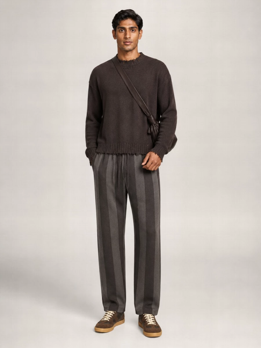 Uma Wang Cashmere Round Neck Jumper