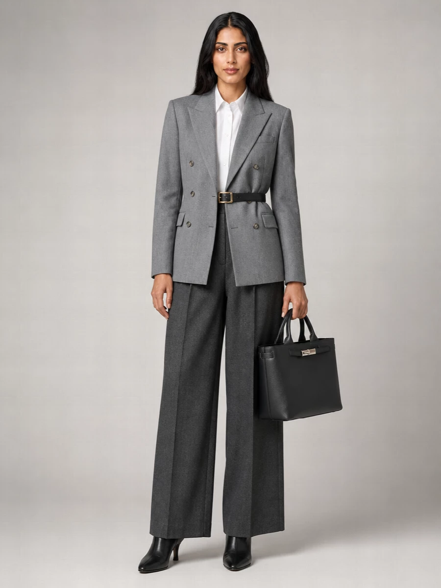 Pt Torino cashmere wide-leg trousers