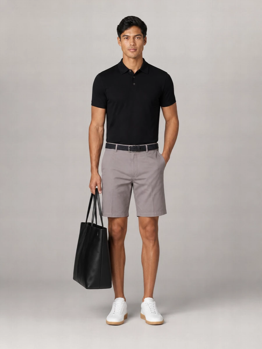 Zanone Silk Polo Shirt