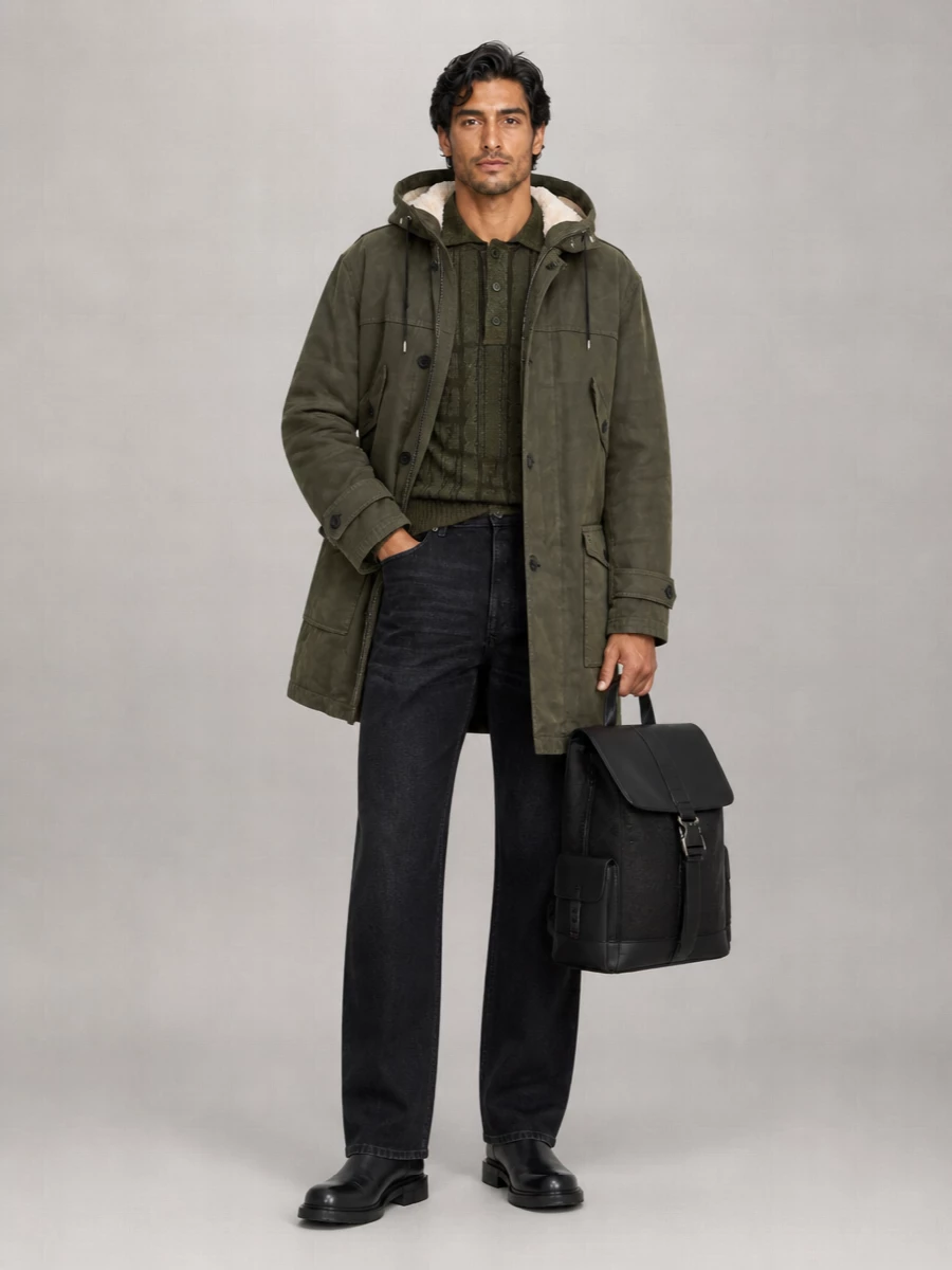 Fendi Cotton Parka Jacket