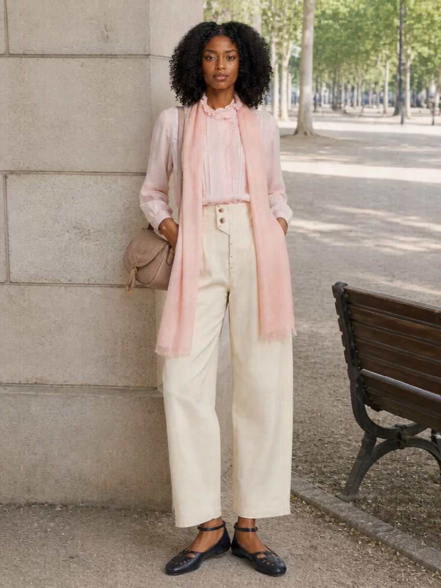 Chloe isabel marant romantic blouse outfit