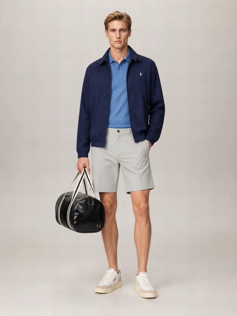 Fred Perry Barrel Shoulder Bag