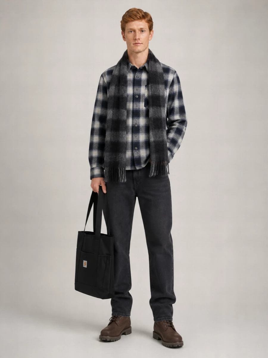 Carhartt Wip checked cotton shirt