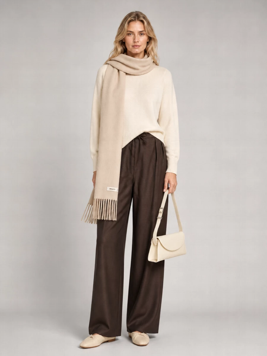 Loulou Studio Cashmere Oversized Crewneck Jumper