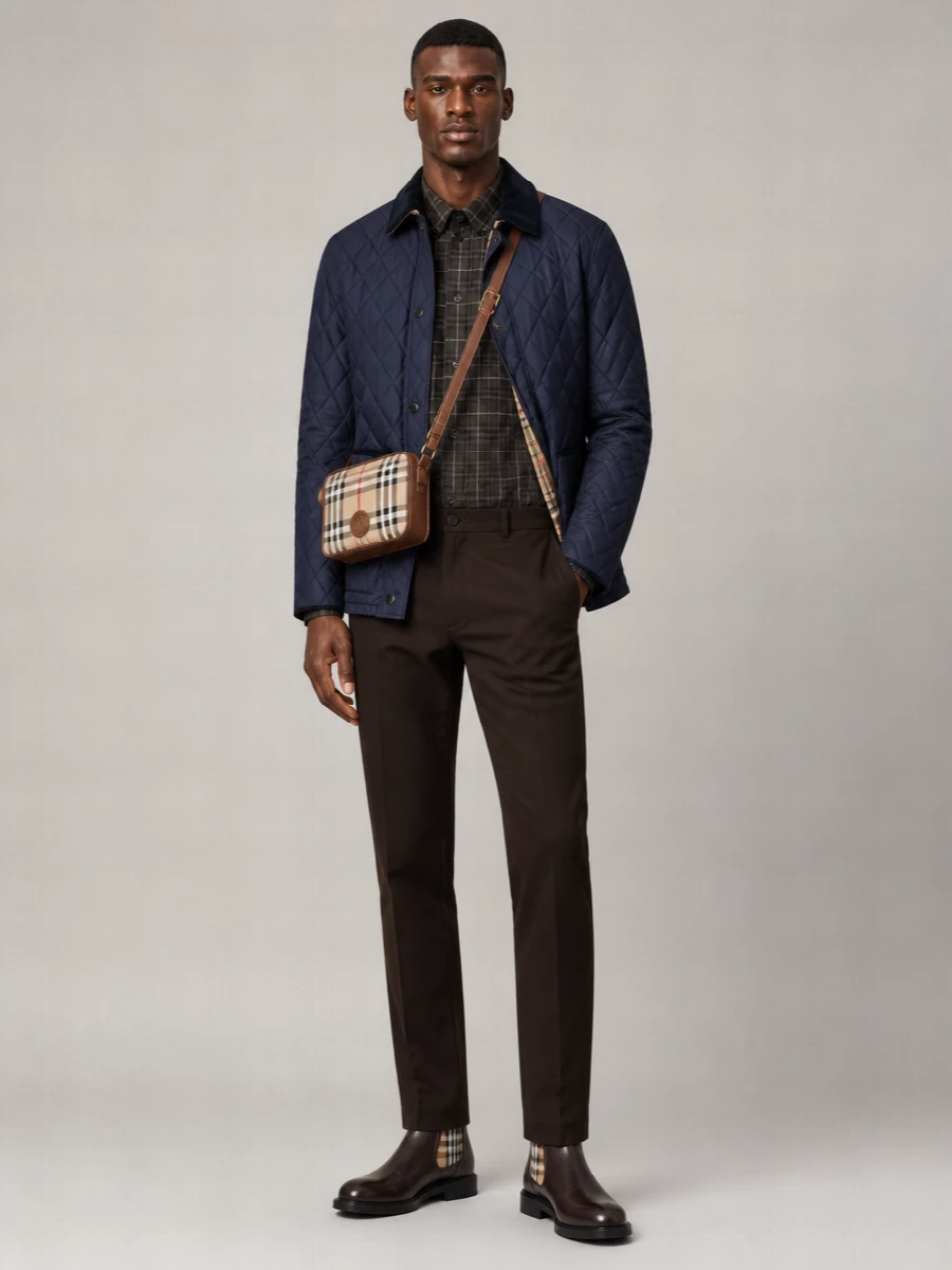 Burberry puffer jacket