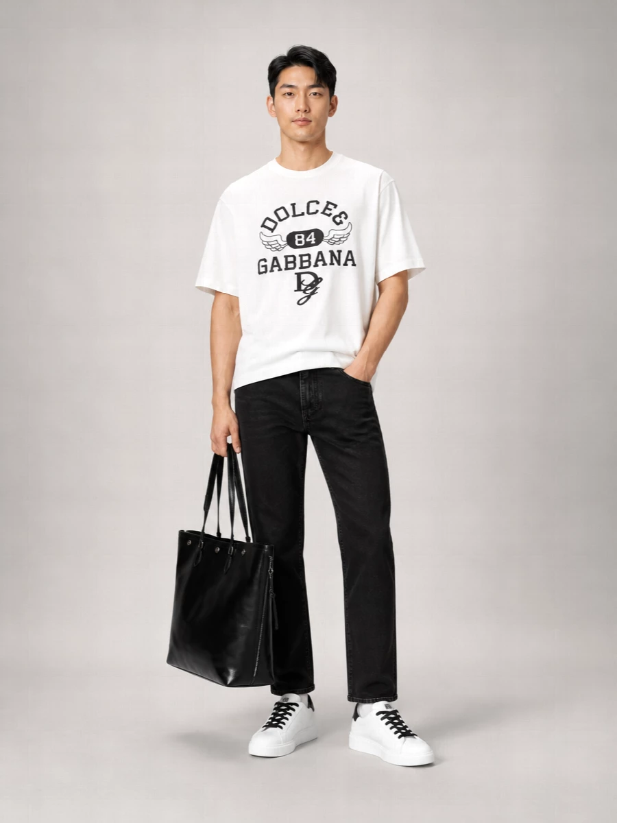 Dolce&Gabbana Leather Tote Bag