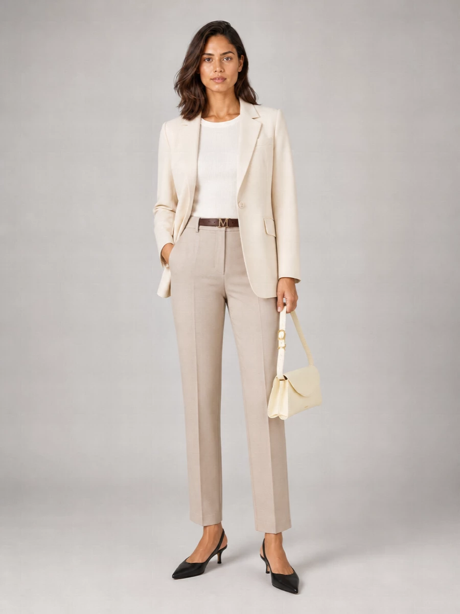 S Max Mara Single-Breasted Blazer