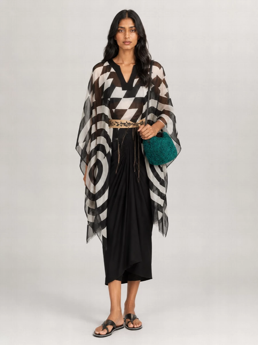 Dries Van Noten Printed Oversized Tunic