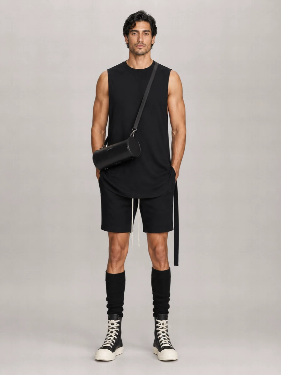 Rick Owens Drkshdw Cotton Short-Sleeve Shirt