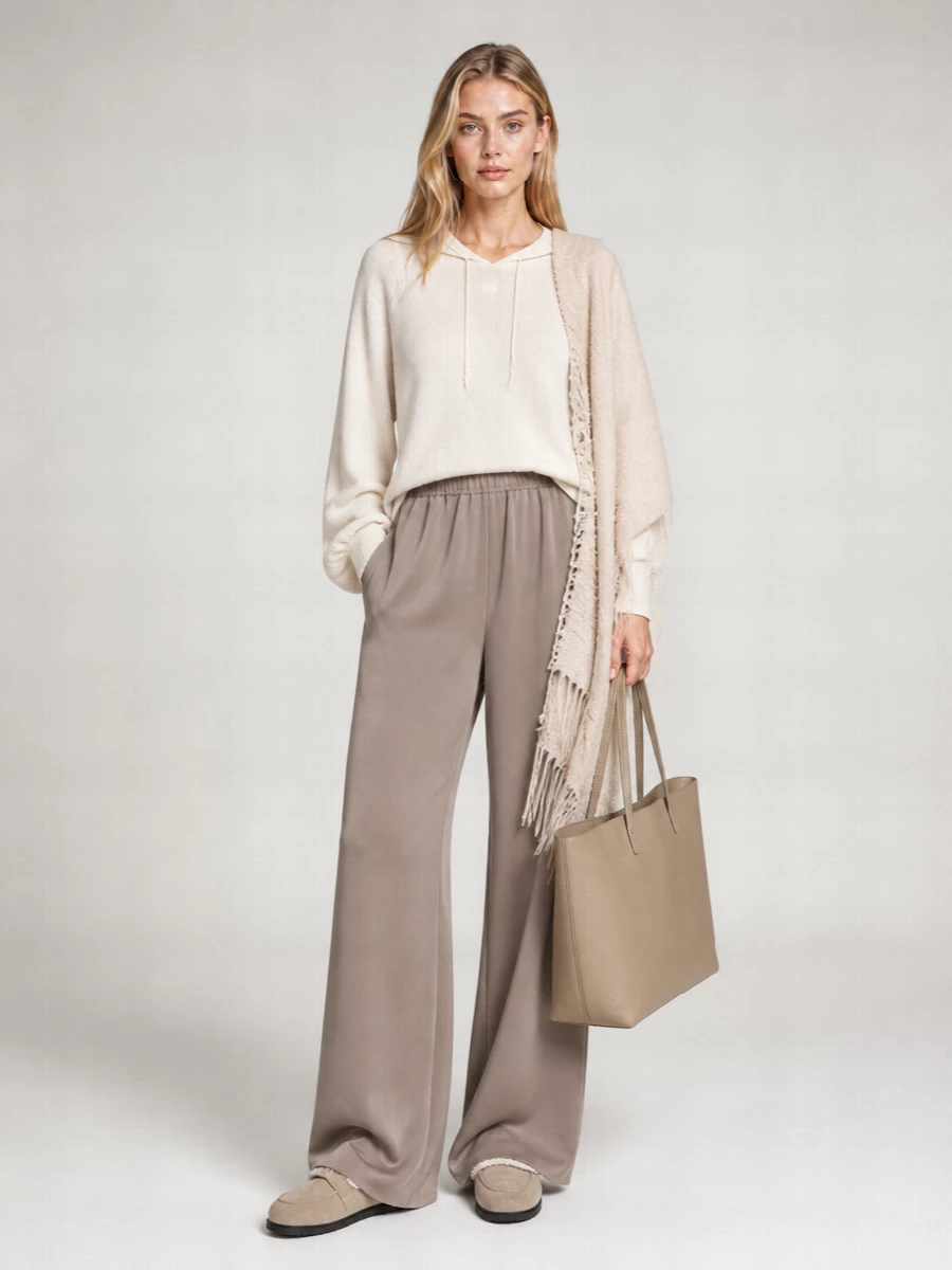 Fendi Medium Calf Leather Tote Bag