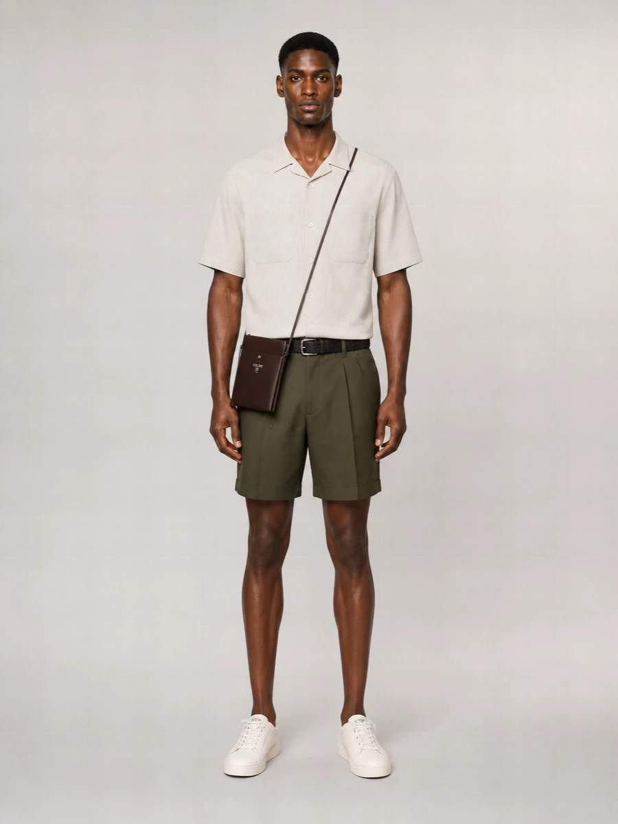 Herno Cotton Tailored Shorts