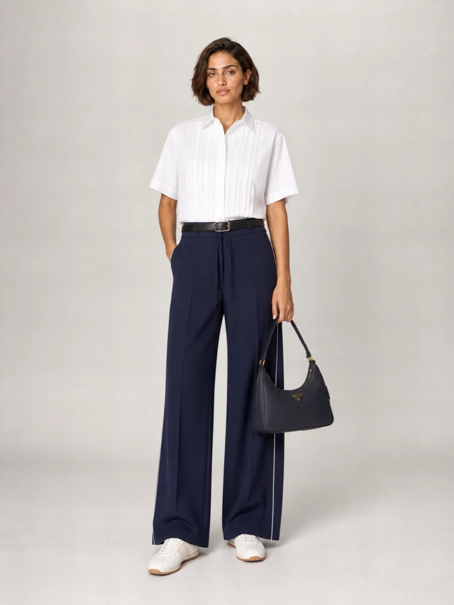 Parosh Wide-Leg Trousers