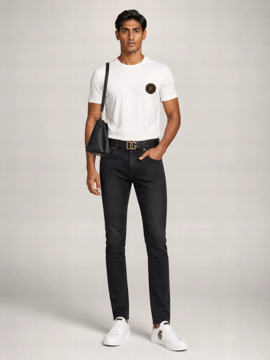 Dolce&Gabbana cotton patch t-shirt