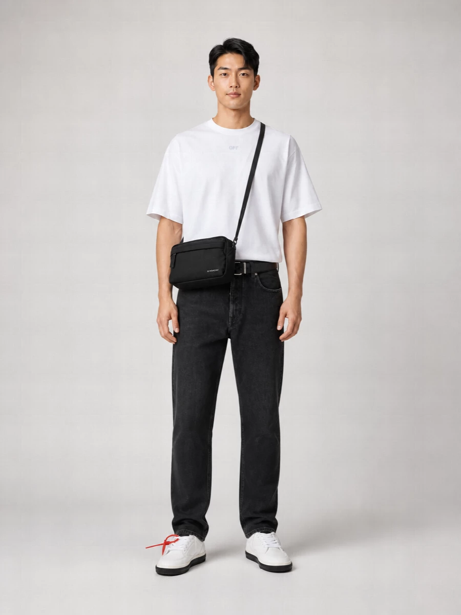 Off-White Short-Sleeve T-Shirt