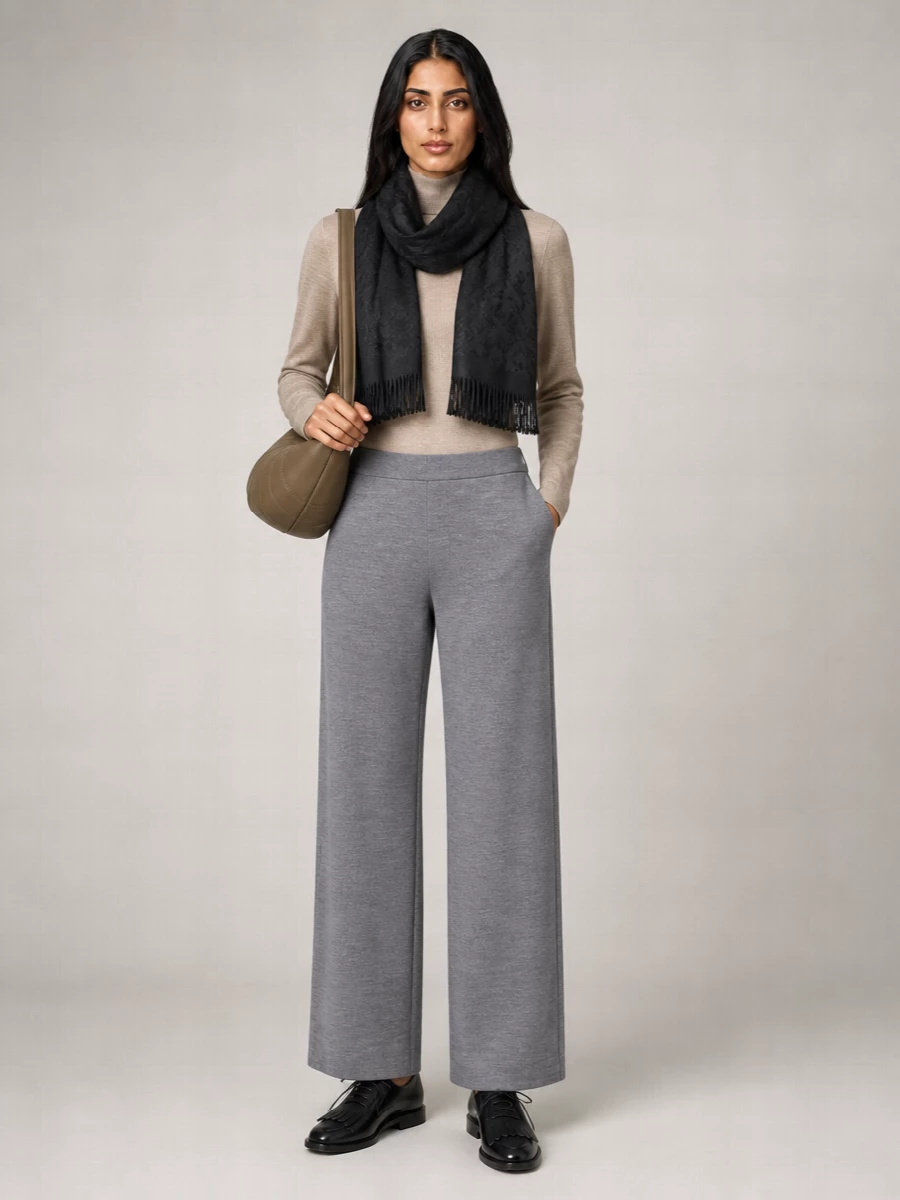 Max Mara High-Rise Wide-Leg Trousers