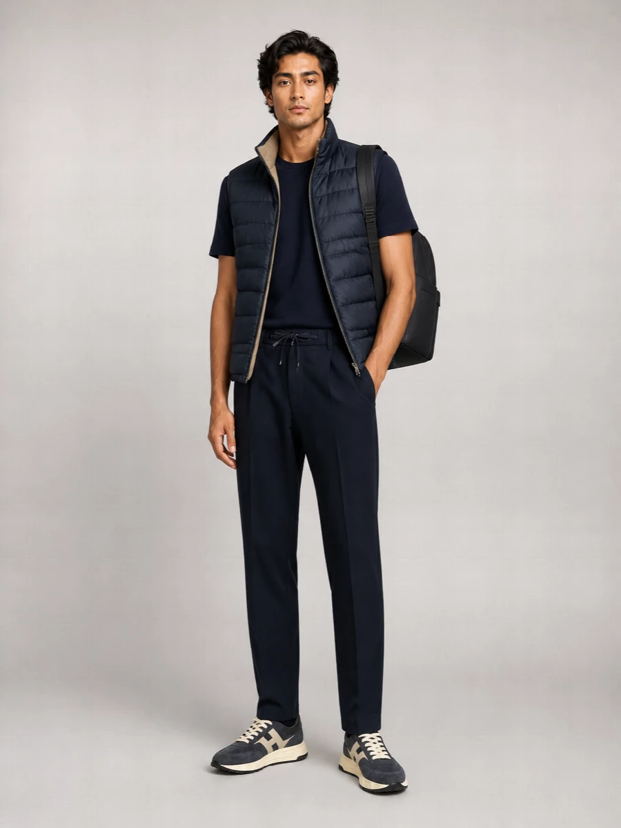 Herno Nylon Sleeveless Down Jacket