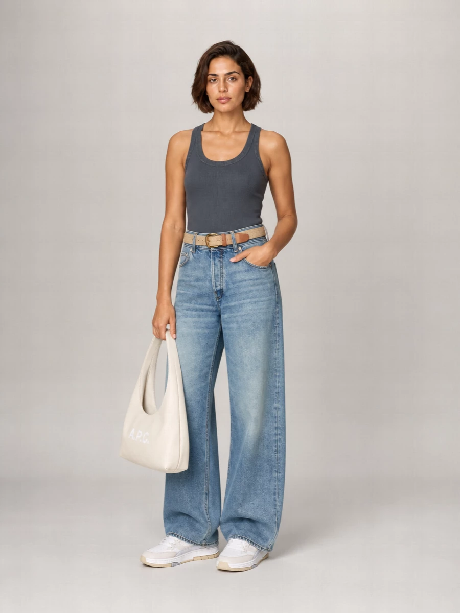 Haikure High-Rise Wide-Leg Jeans