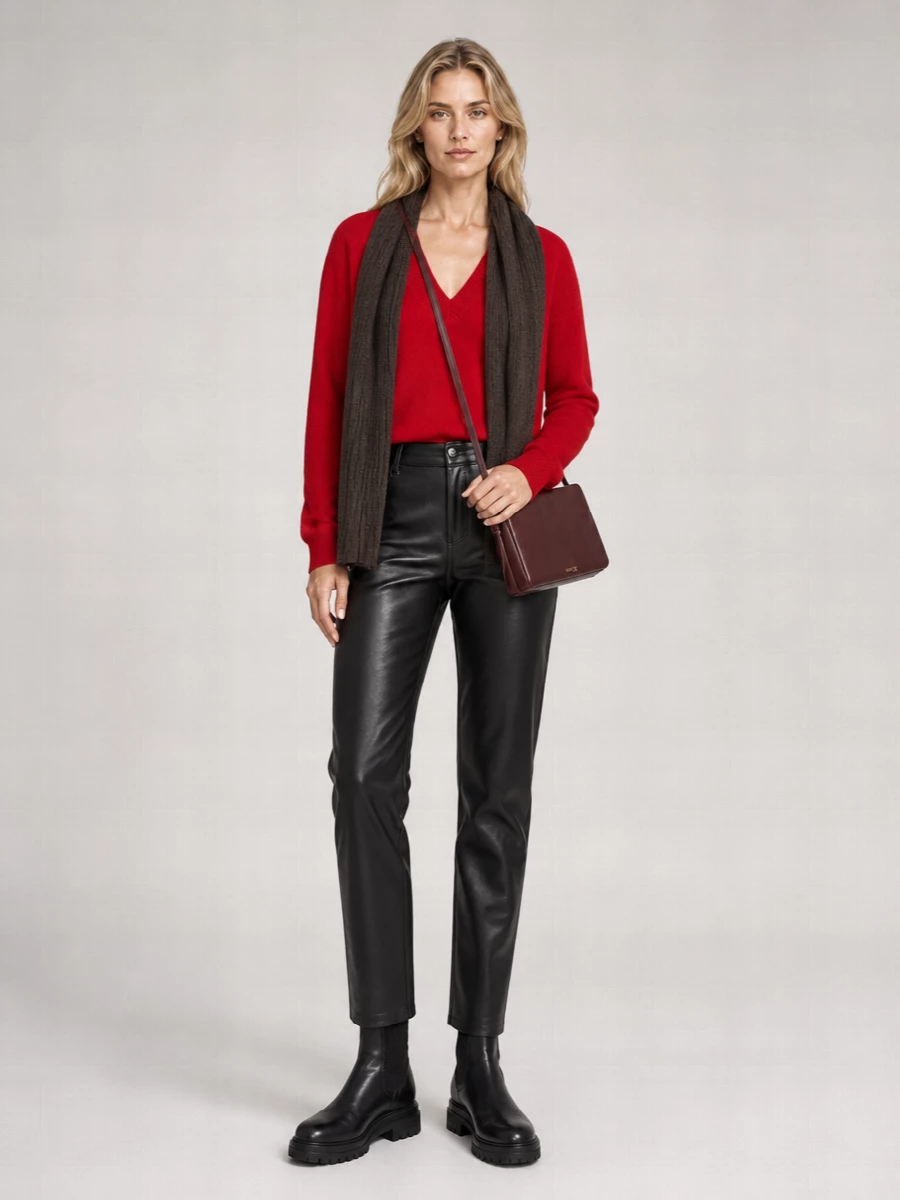 Gianvito Rossi Leather Ribbed Chelsea Boots