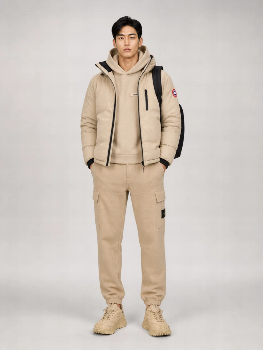 Moncler Leather Trailgrip Gtx Low-Top Sneakers