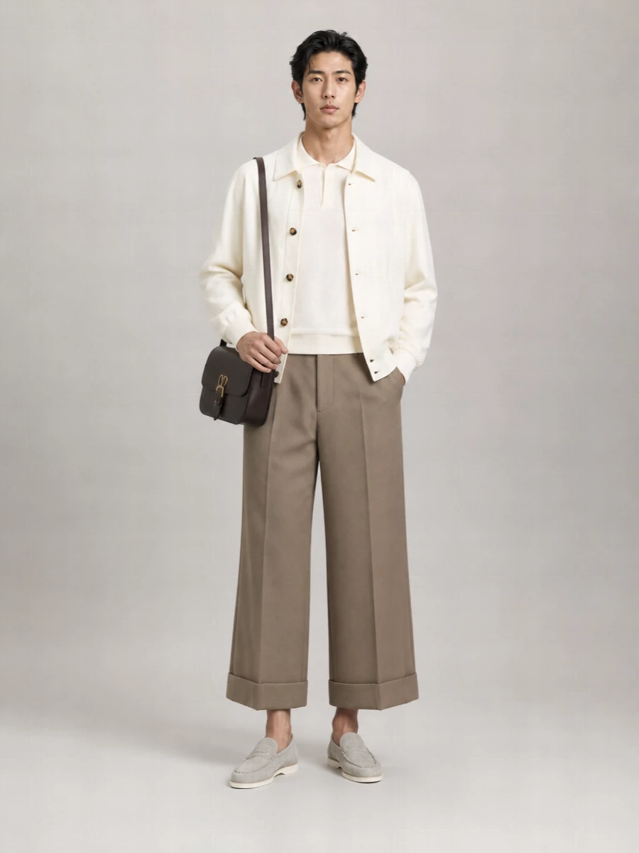 Valentino Garavani Calf Leather Shoulder Bag