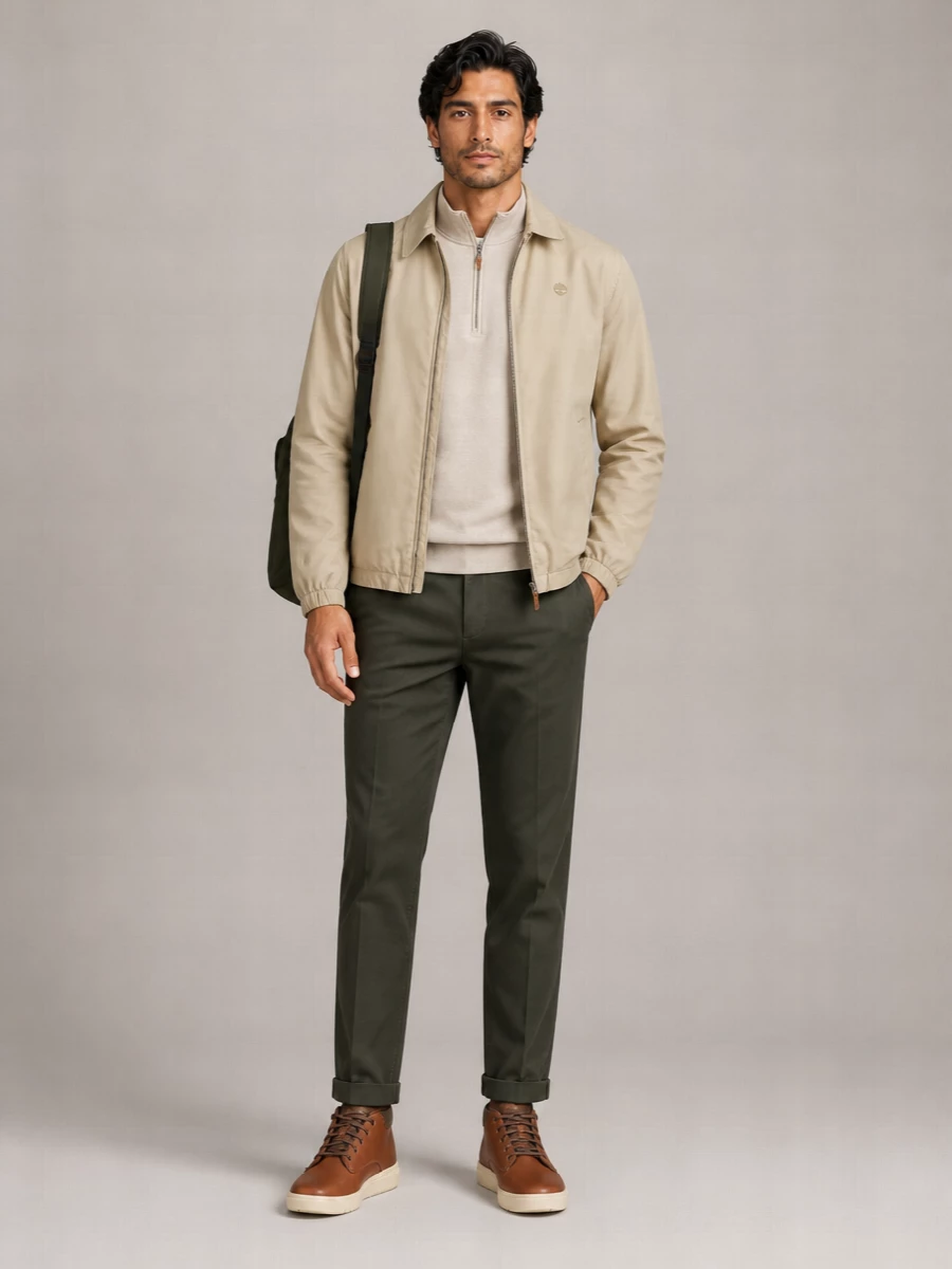 Timberland Single Breasted Coat