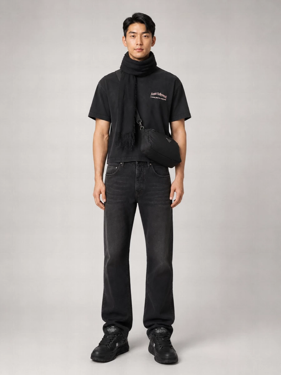 Amiri Cotton Oversized Short-Sleeve T-Shirt