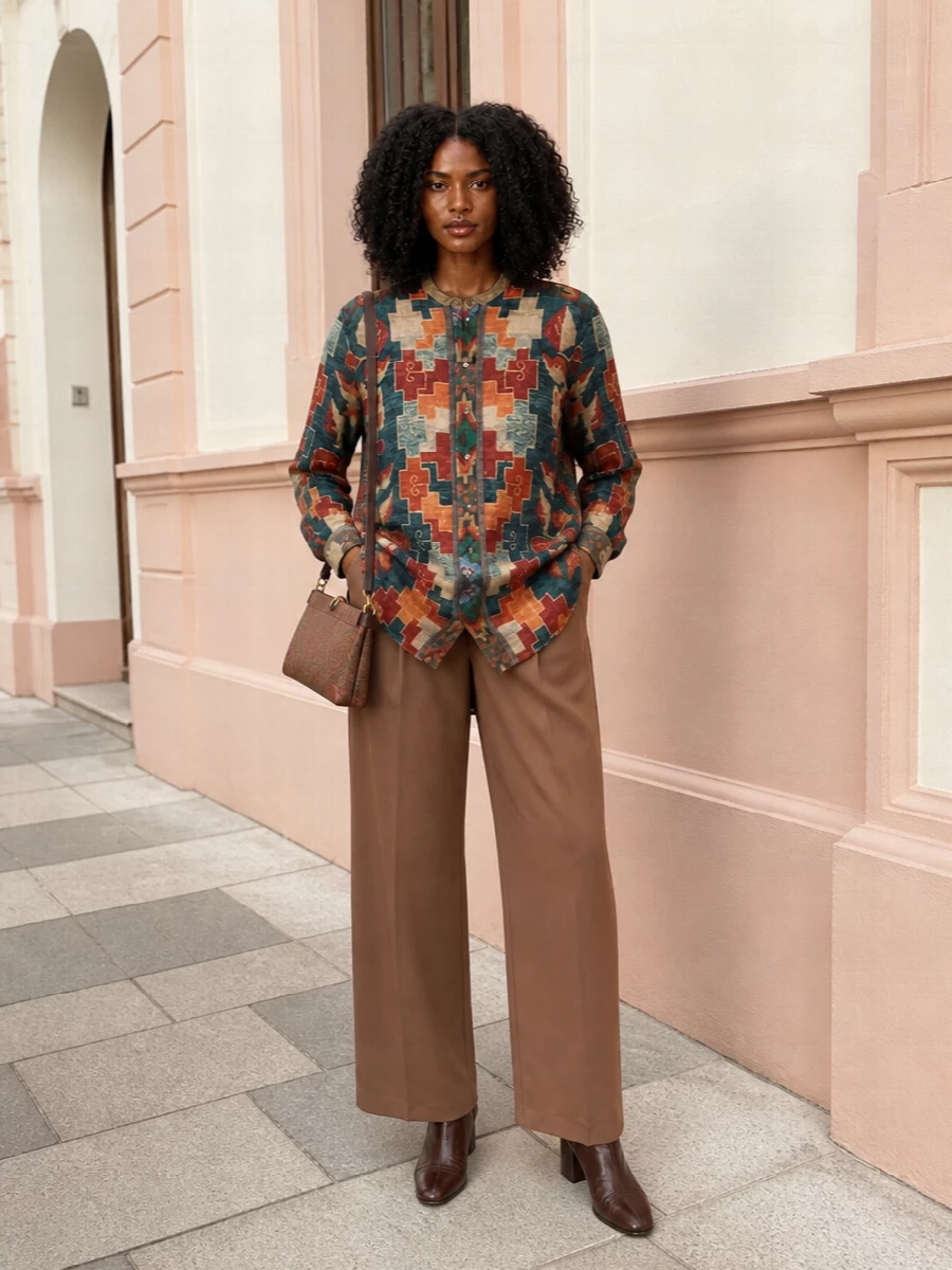 Pierre louis mascia shirt max mara camel trousers