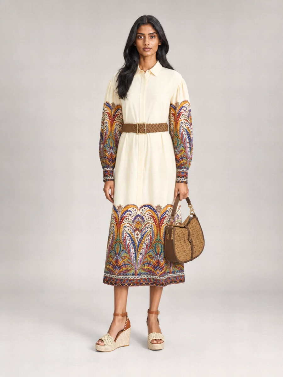 Etro Cotton Regular-Fit Shirt Dress