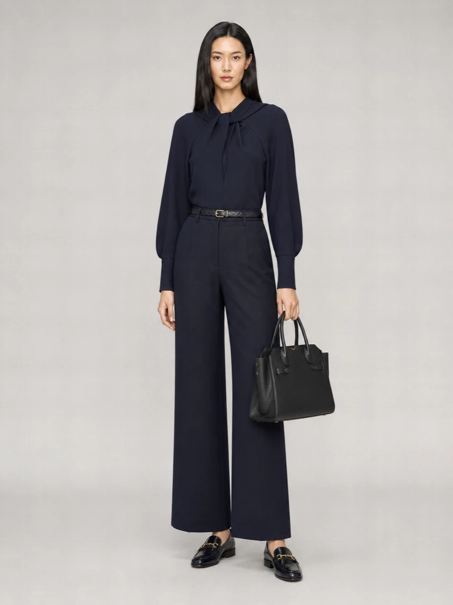 Victoria Beckham Twist Detail Blouse
