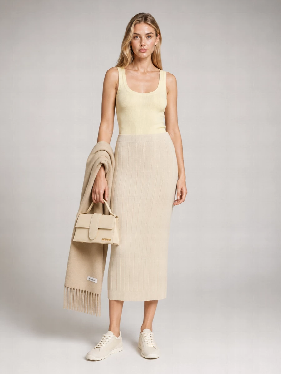 Jacquemus Cotton Corset Top