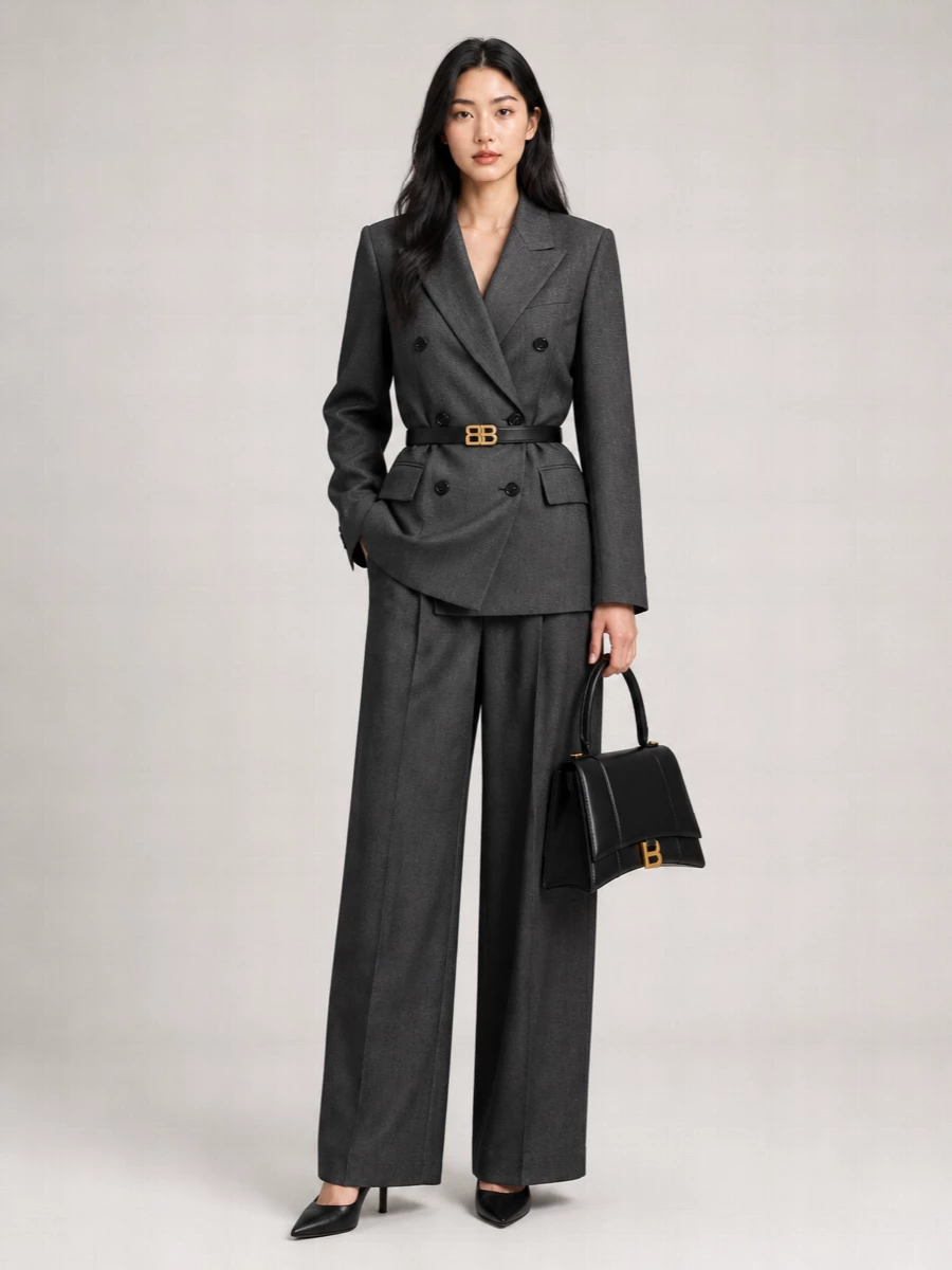 Balenciaga Slim-Fit Tailored Trousers