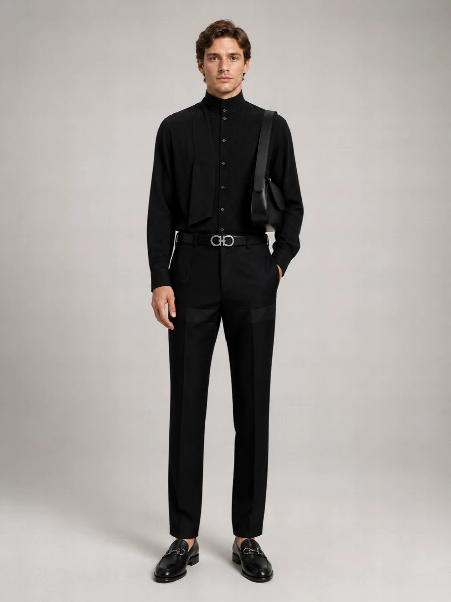 Ferragamo Silk Shirt