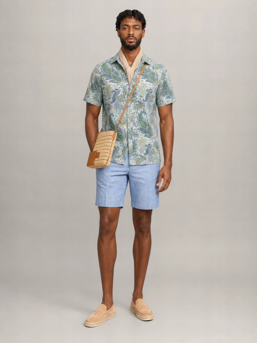 Etro Paisley Floral Cotton Shirt