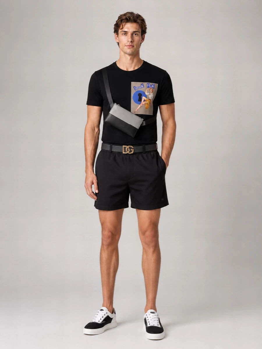 Dolce&Gabbana Cotton Printed Short-Sleeve T-Shirt